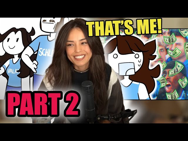 Valkyrae REACTS to Jaidenanimations Mr Beast video PART 2