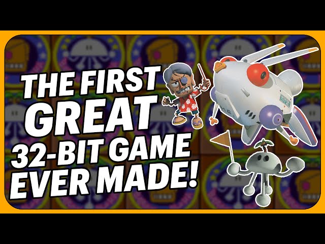 Jumping Flash! The First 3D Platformer Where Sony PlayStation & 32-Bit Gaming Generation Truly Began