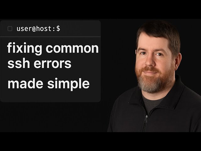 Fixing common ssh errors