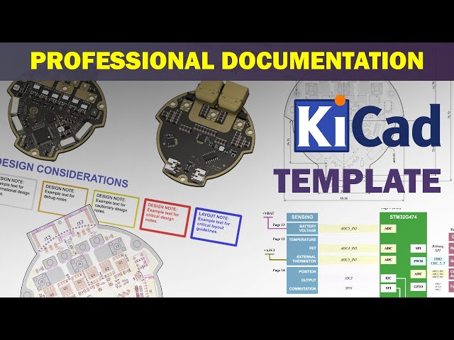 KiCad 8.0 - Project structure, workflow and generating professional documentation