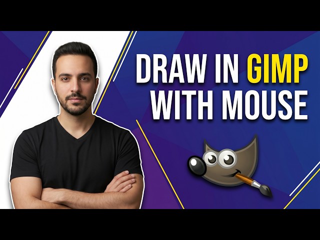 How To Draw In Gimp With Mouse (Easy Guide)