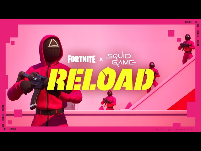 Squid Grounds Launch Trailer | NEW Fortnite Reload Map