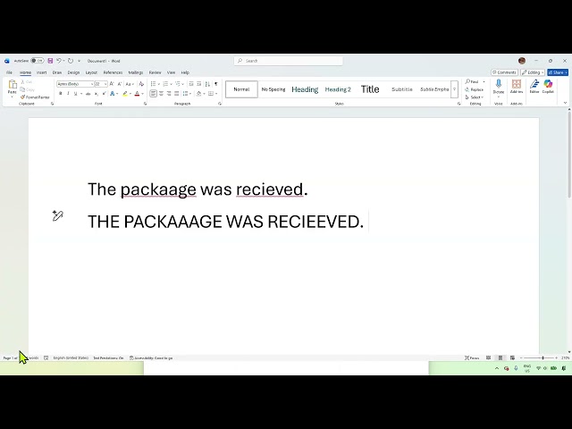 Microsoft Office - Spell Check Ignores Uppercase Words - Quick Fix!