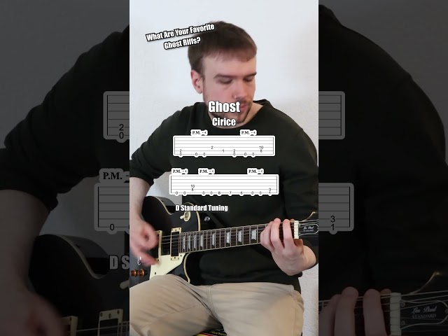 5 Iconic GHOST Guitar Riffs