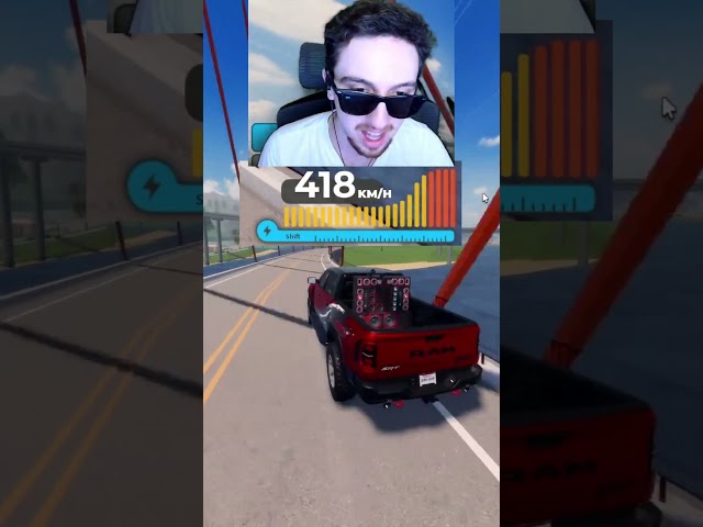 I WAS DRIVING A 10000HP RAM TRX IN ROBLOX!