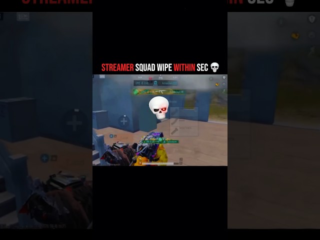 STREAMER SQUADS WIPE WITHIN SEC 🥵🤫