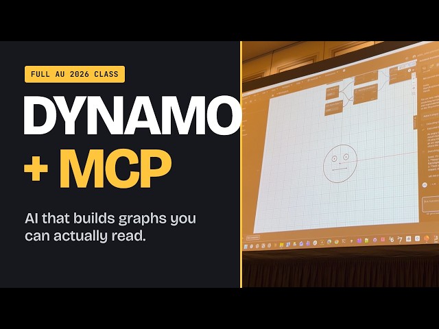 Dynamo MCP: Let AI Build Your Dynamo Graphs (AU 2026)