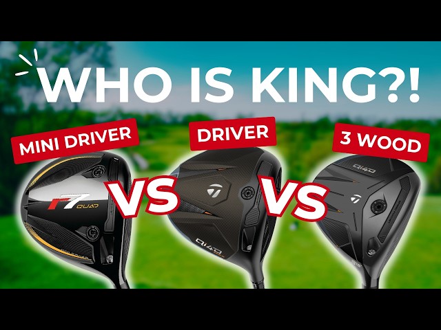 How Swing Speed Changes EVERYTHING: Driver vs Mini Driver vs 3 Wood