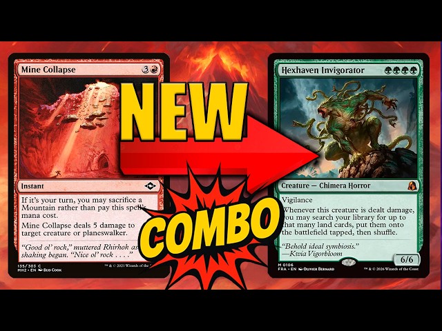 NEW COMBO! Hexhaven Invigorator Brings Valakut Decks Back | Modern MTG #MTGFracture