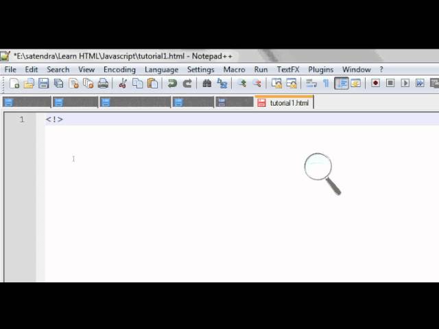 JavaScript tutorial-1: Getting Started- Setting Up your code.
