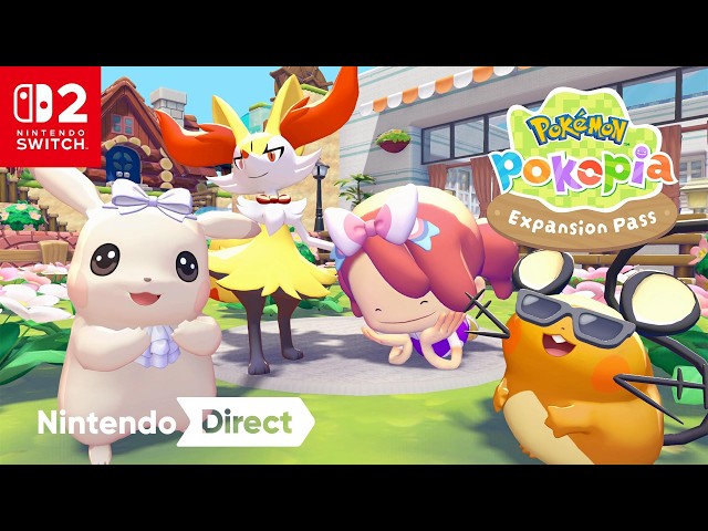 Pokémon Pokopia Expansion Pass Part 2 – Nintendo Direct 9.9.2026