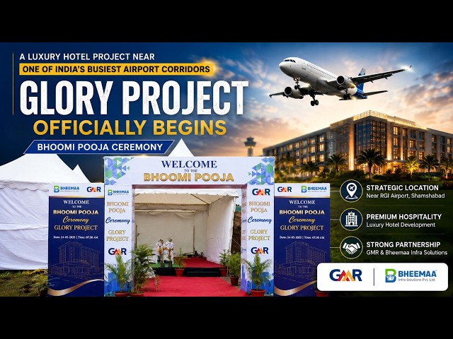 Luxury Hotel Project Near RGI Airport Breaks Ground | Bheemaa Infra