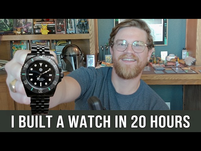 I Built My First Automatic Watch in 20 Hours (Lessons Learned)