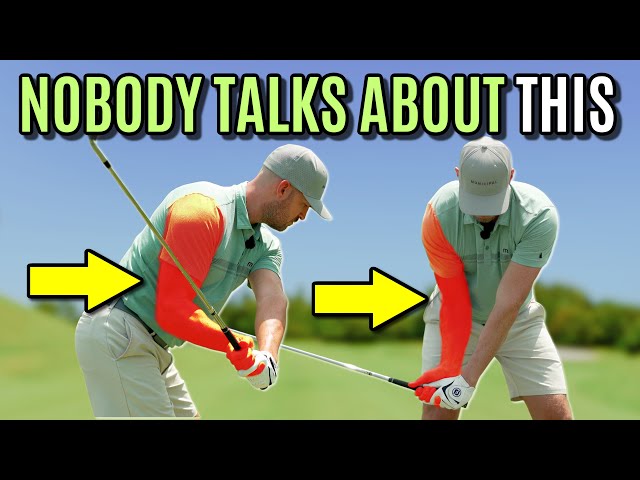 How Your Right Arm + Right Elbow Should Work In The Golf Swing (In Detail)