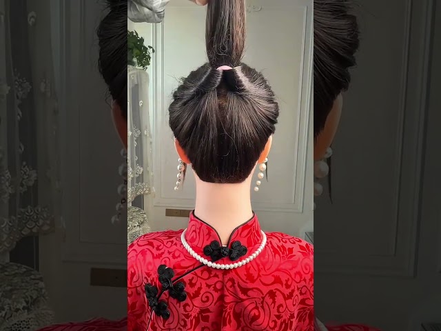 Elegant Updo Hairstyle Tutorial | Simple & Beautiful Hair #Hairstyle #HairTutorial #Updo