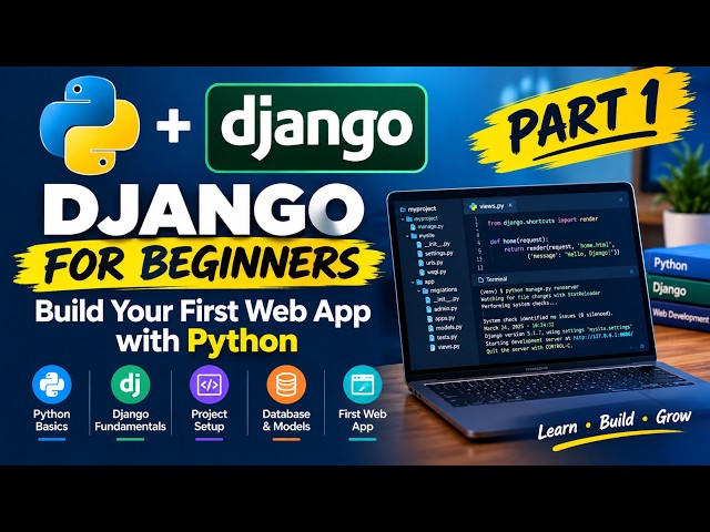 Django for Beginners  | Part 1: Build Your First Web App with Python