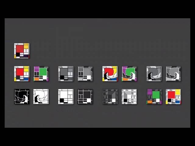 INSIDE MONDRIAAN - Initial study of the project