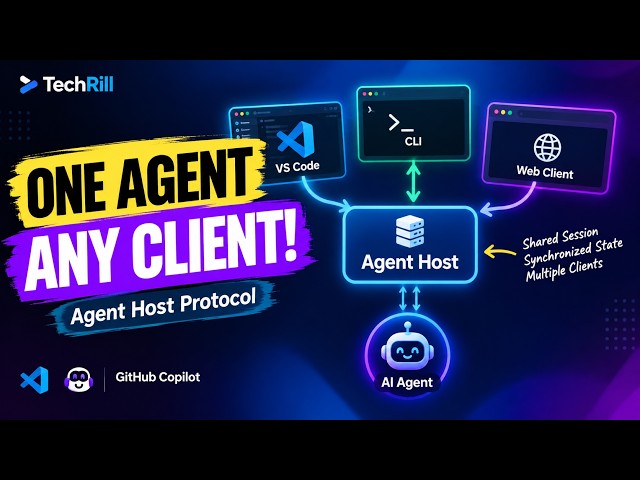 Agent Host Protocol Explained: AI Agents, VS Code & GitHub Copilot | AHP Deep Dive