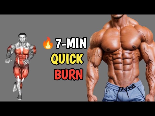 🔥 5–7 MIN QUICK BURN WORKOUT | Torch Calories, Boost Metabolism & Get Lean Fast