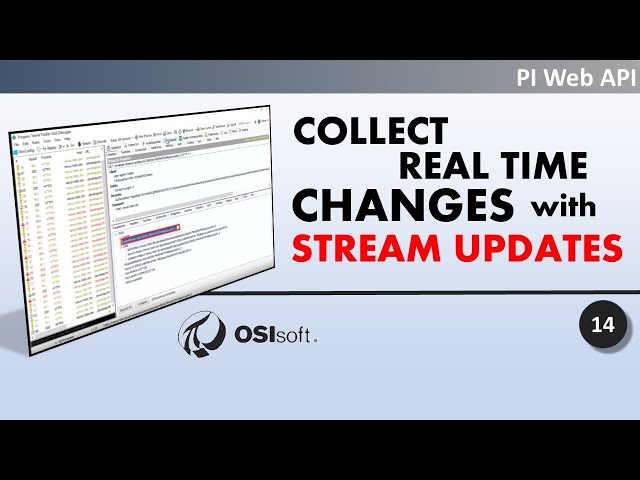 PI Web API - Collect real-time changes using stream updates (recommended!)