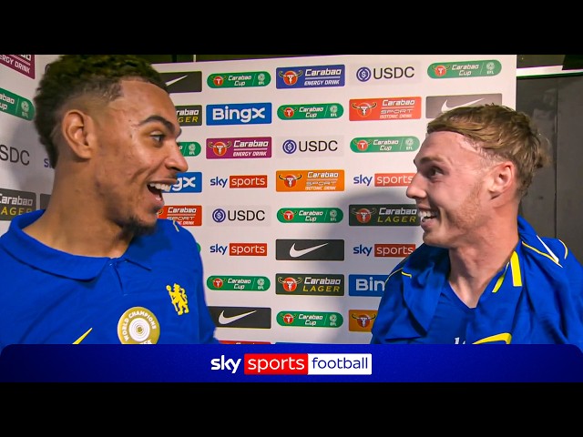 Cole Palmer & Morgan Rogers argue over POTM award after Chelsea 6-3 Leeds 🤣