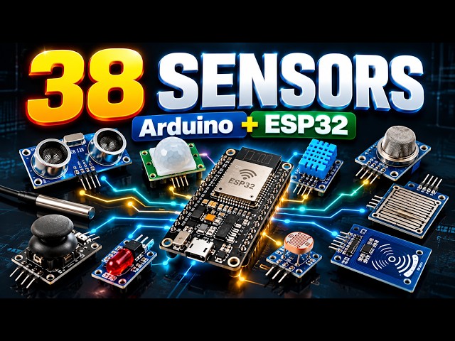 38 Arduino Sensors You Should Know | How They Work & Where to Use Them