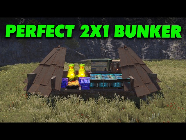 PERFECT BUNKER 2x1 In Rust / Building Tutorial 2026