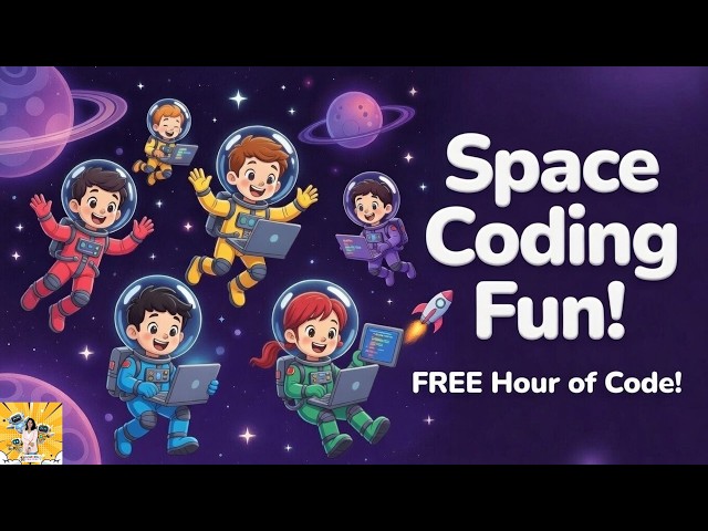 🌟 Space Game in Scratch | FREE Sunday Coding Class for Kids 🚀