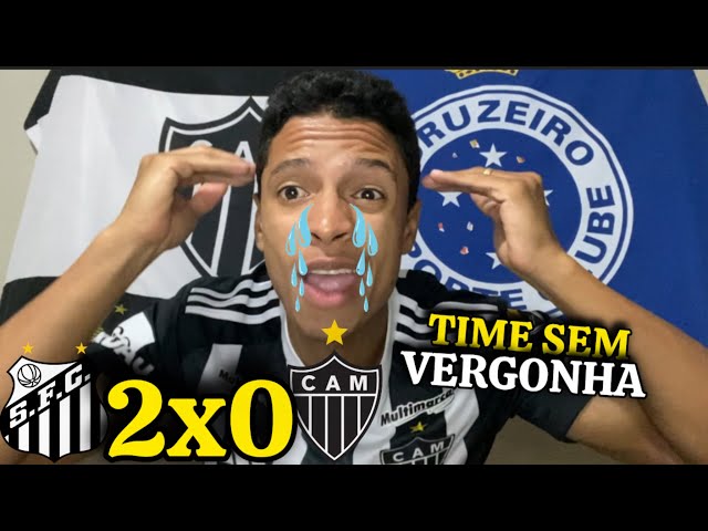REACT SANTOS 2x0 ATLÉTICO MG SUL AMERICANA | ATLETICANO FICOU REVOLTADO 