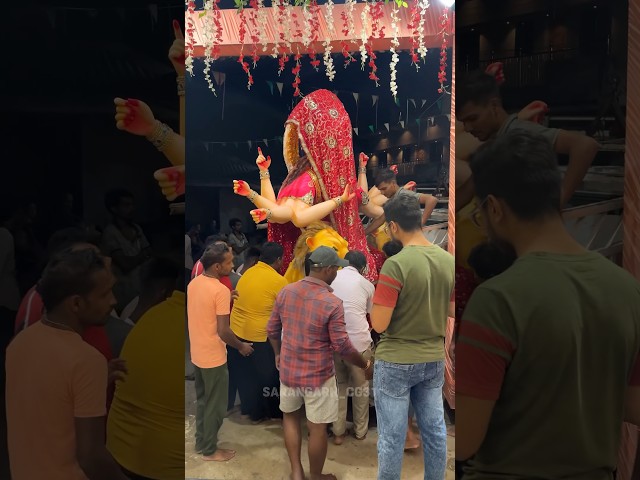 Mata Rani😍🚩🙏 #jaimatadi #navratri #sarangarh #shorts
