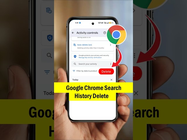 Chrome Se Search History or Watch History delete kaise kare