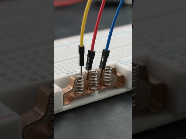 How to Use a Breadboard in 40 Seconds #Shorts#electronics # breadboard#howitworks #engineering