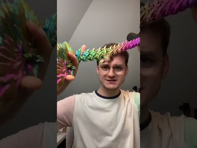Giant 3D Printed Dragon