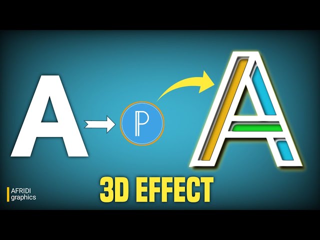 How to Make A 3D Paper Cut Logo in PixelLab (Mobile Tutorial)