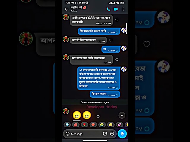 আহারে ১২ ভাতারি 🤣 তোমারে আমি কি করি রাগ করলা 😁😁 #developerhridoye