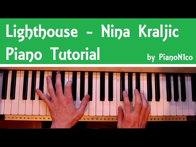 Lighthouse by Nina Kraljic - ESC 2016 | Piano Tutorial | How To Play | HD