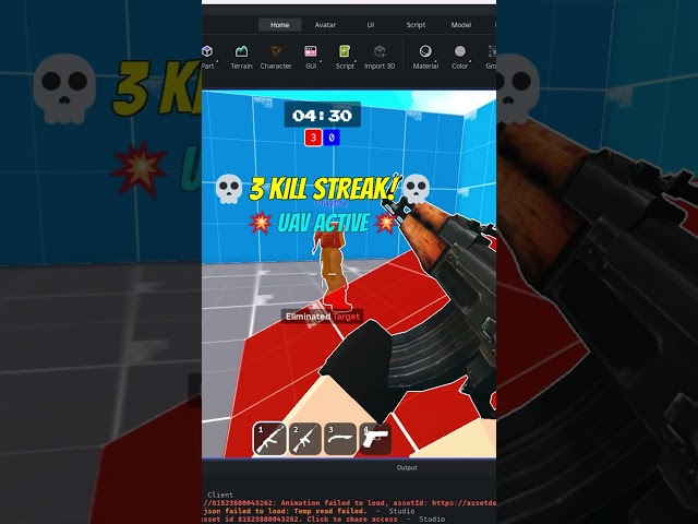 ADDED THIS TO MY ROBLOX GAME ! Zaney FPS Multiplayer Game Roblox Devlog #robloxdevlog #roblox