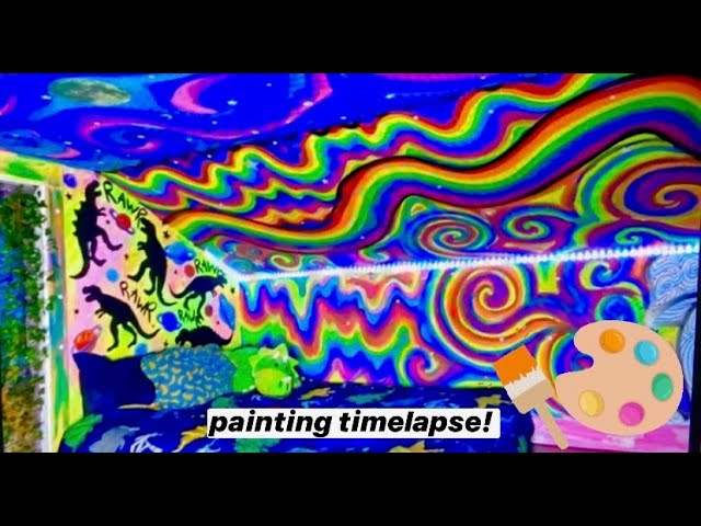 TRIPPY BEDROOM MAKEOVER!