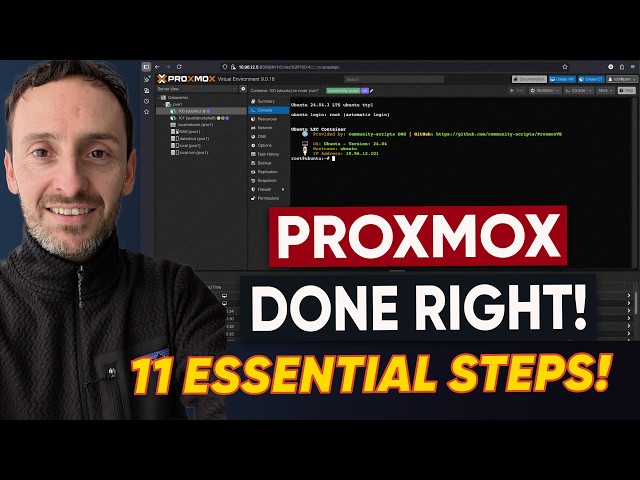 Don't Install Proxmox Until you see this! (11 steps)