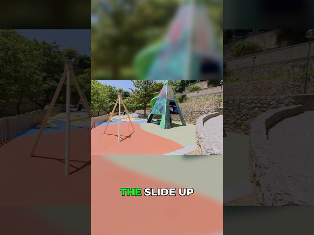 Most Unique Playground Design I've Ever Seen #playground #shorts #viral