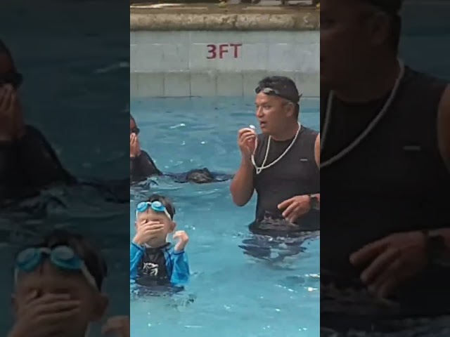 Swimming lession #music #coversong #duet #magic #helpmemakethismakesense #cutenessoverload