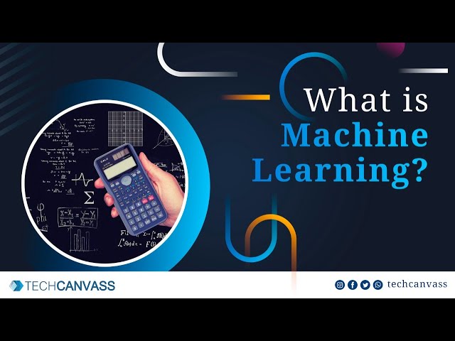 What Is Machine Learning? | Machine learning with example |  Business Data Analyst | Techcanvass