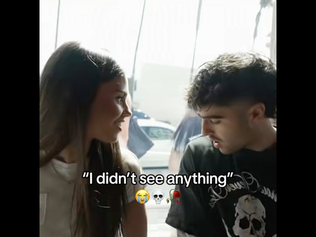 “I didn’t see anything” 😭💀 #nicknayersina #leahhalton