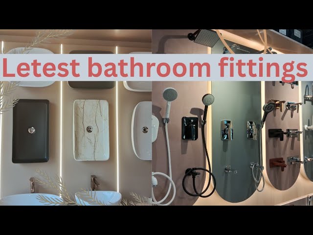 Latest bathroom fittings | Best bathroom fittings brands in India #asianpaints #jaquar #cera #kohler