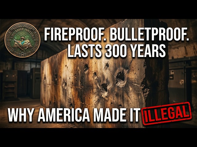 Fireproof. Bulletproof. Lasts 300 Years. Why America Made This Bunker Wall Illegal?