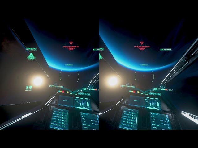 Lets Play Star Citizen 4.5 PTU VR Mode | 360 Video Footage
