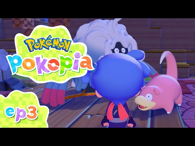 Pokopia Part 3 HO-OH!? Slowpoke Yawn Rain Dance Party Gameplay Walkthrough