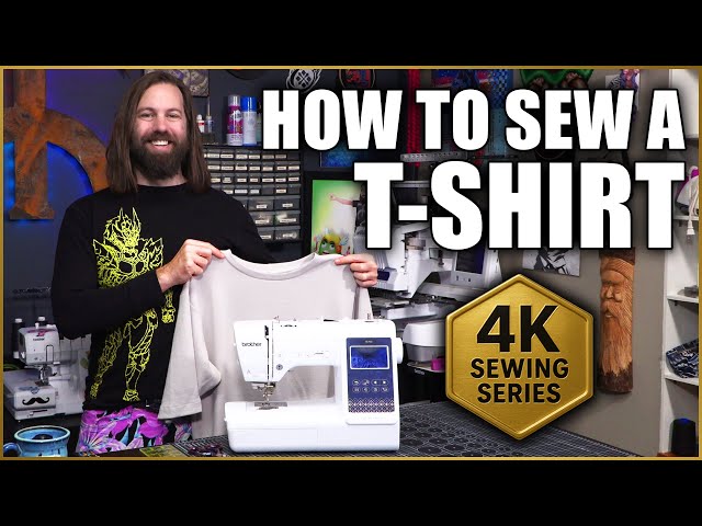 How to Sew a T-Shirt - 4K Sewing Series - Tock Custom