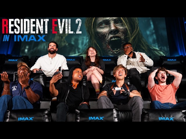 Playing Resident Evil 2 on IMAX Is Insane!
