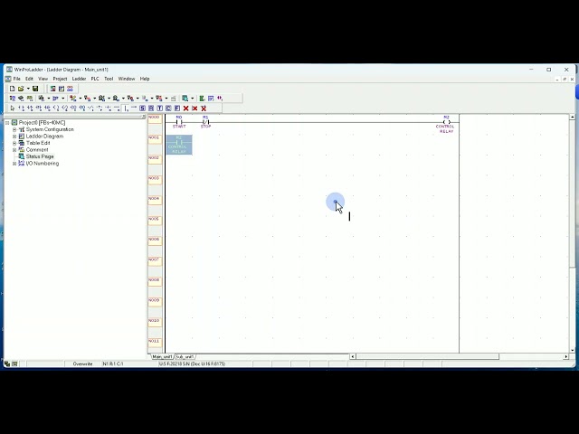 FATEK PLC WINPROLADDER [ INJECTION MOULDING MACHINE PART-1 ] PROGRAMMING